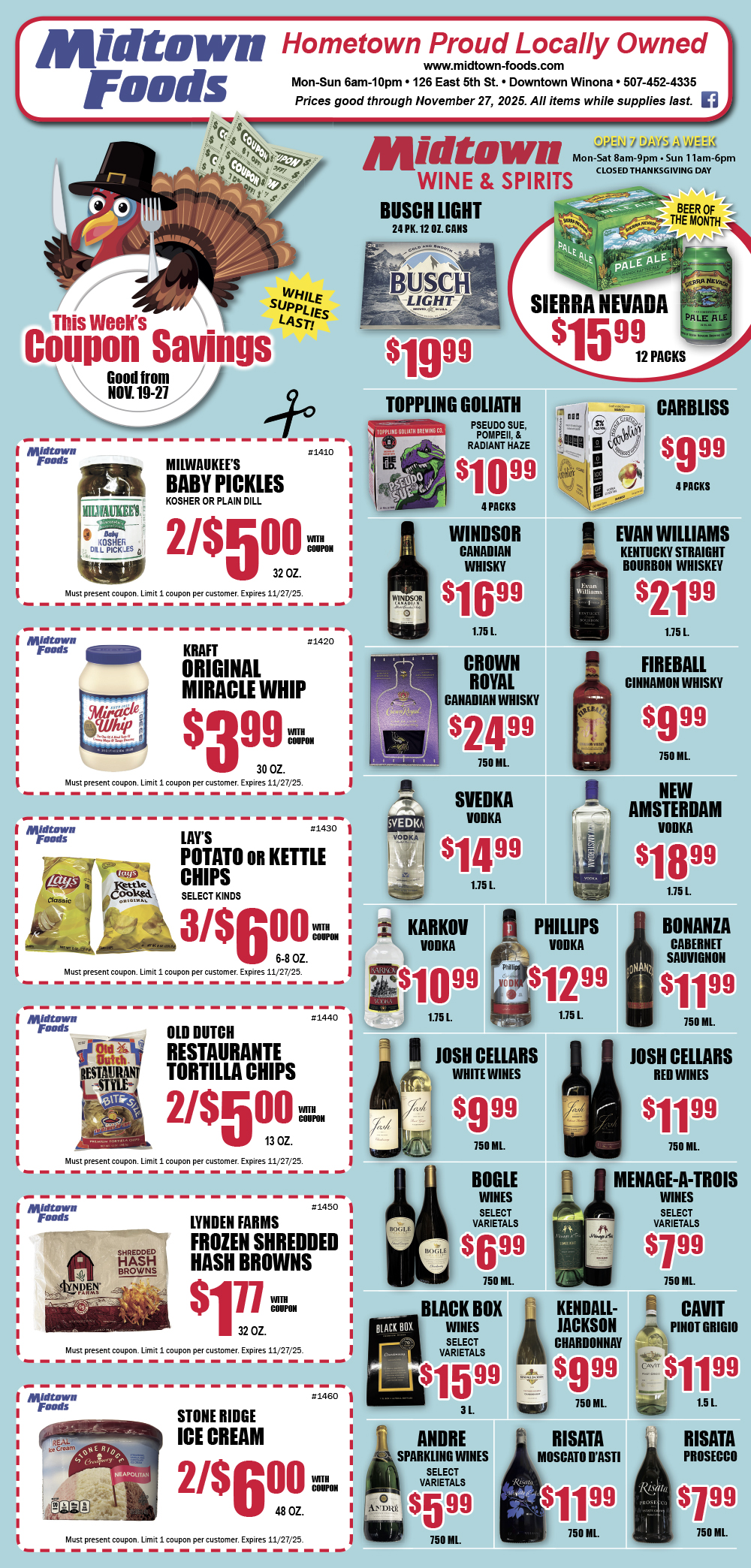 Midtown Special Coupons Liquor Full Page 111925.Indd
